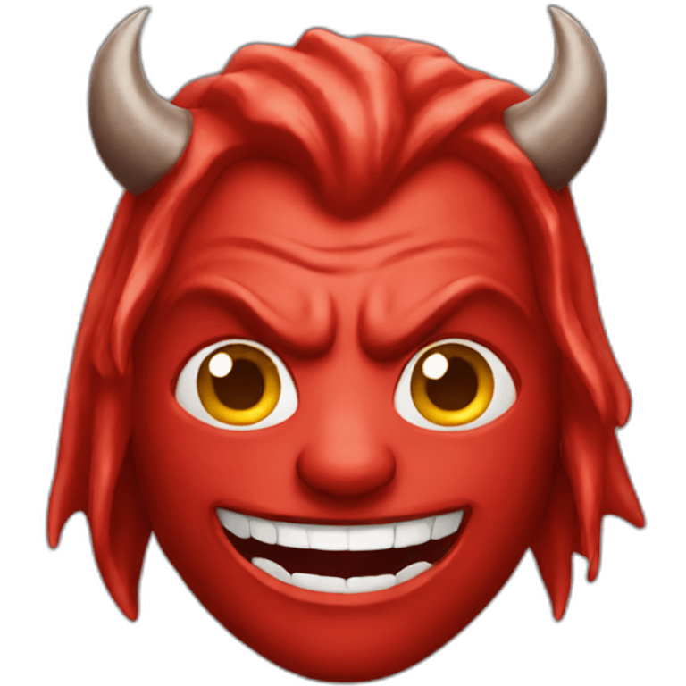 Red devil emoji