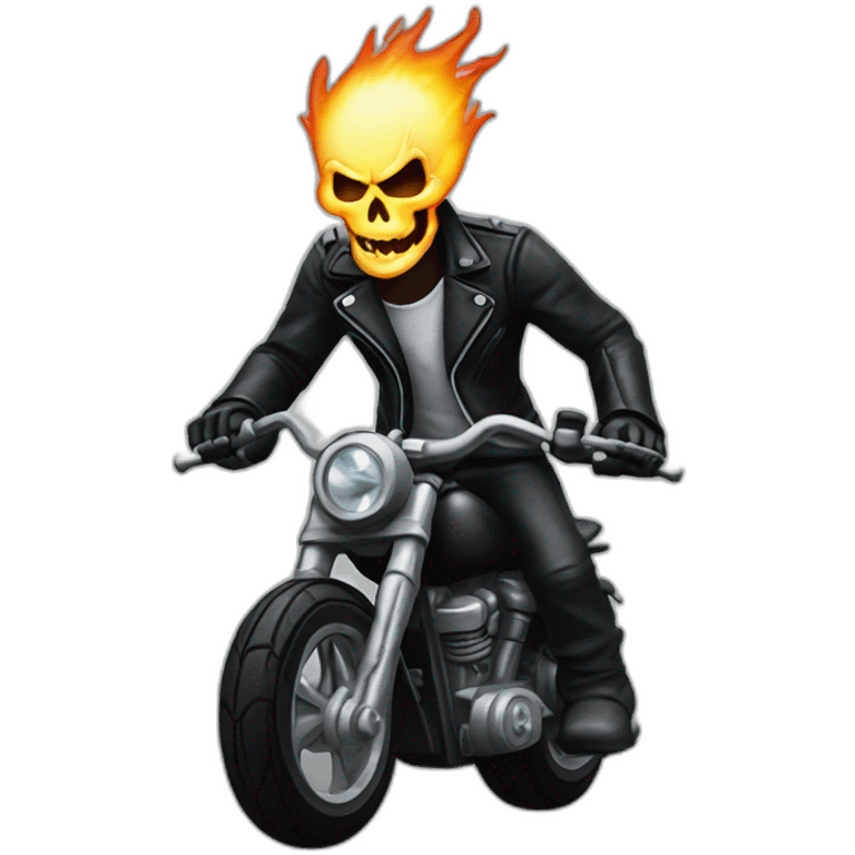 Dire Ghost rider emoji