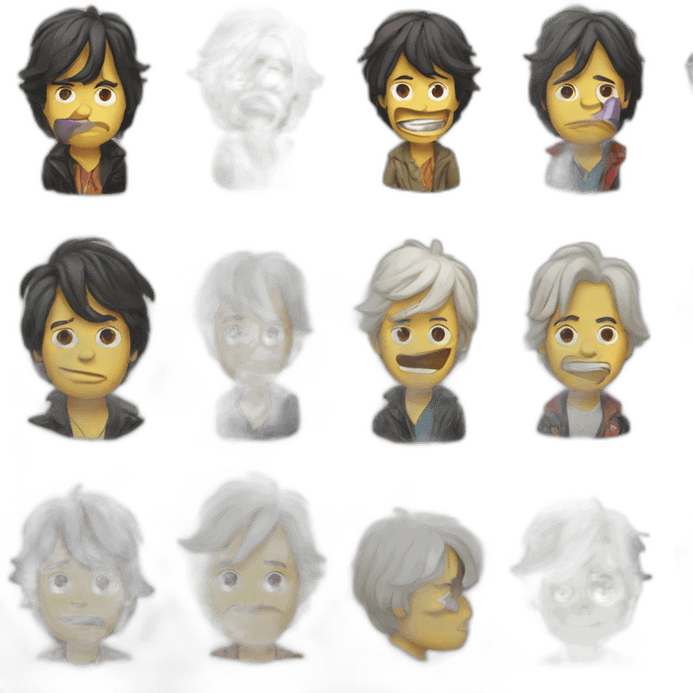 Rolling stones emoji