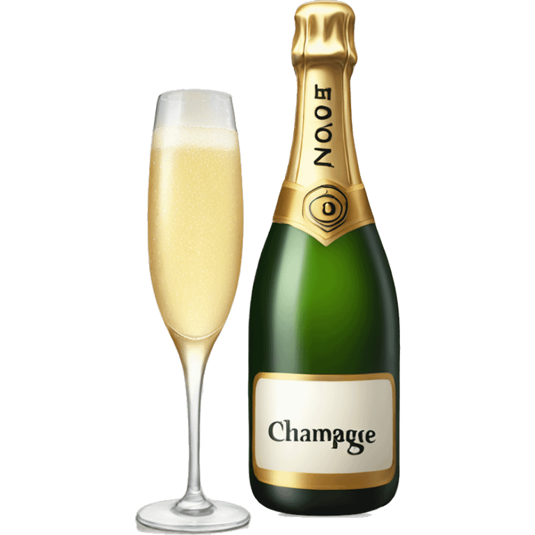 Champagne one emoji