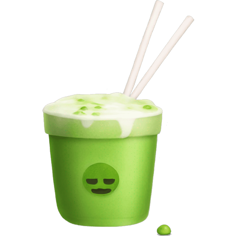 Matcha drink emoji