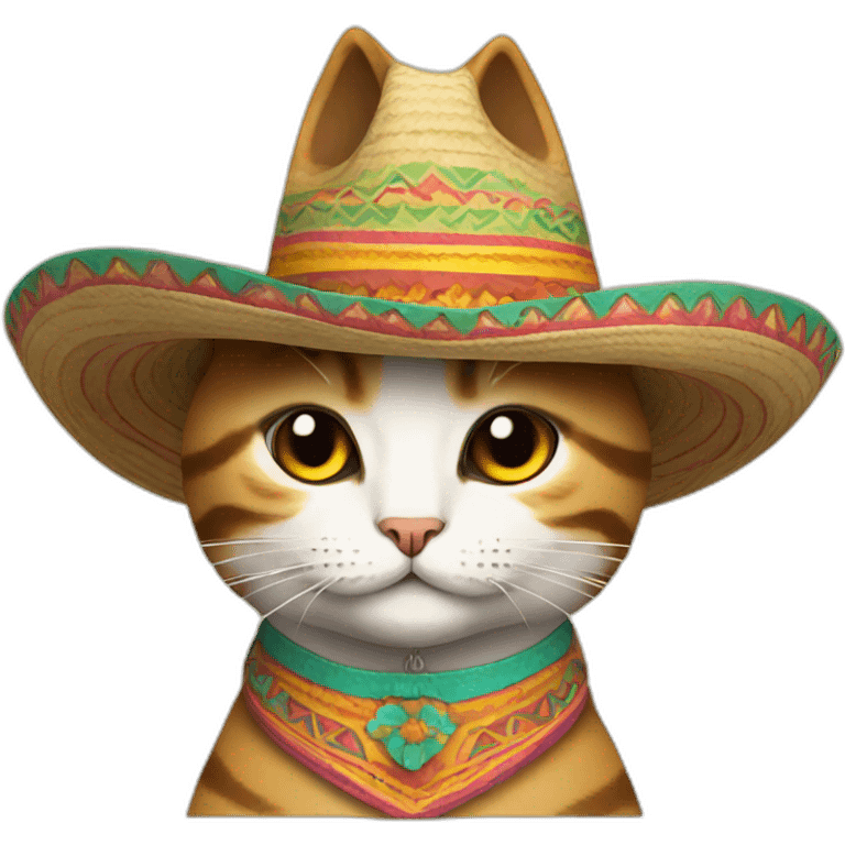 Cat in a sombrero emoji