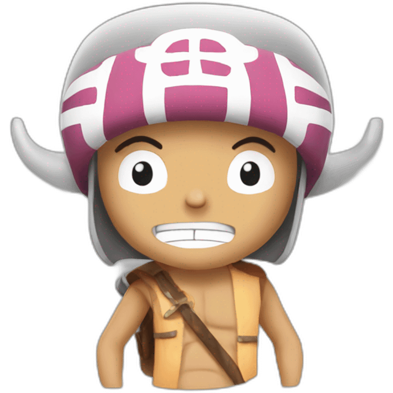 one piece chopper  emoji