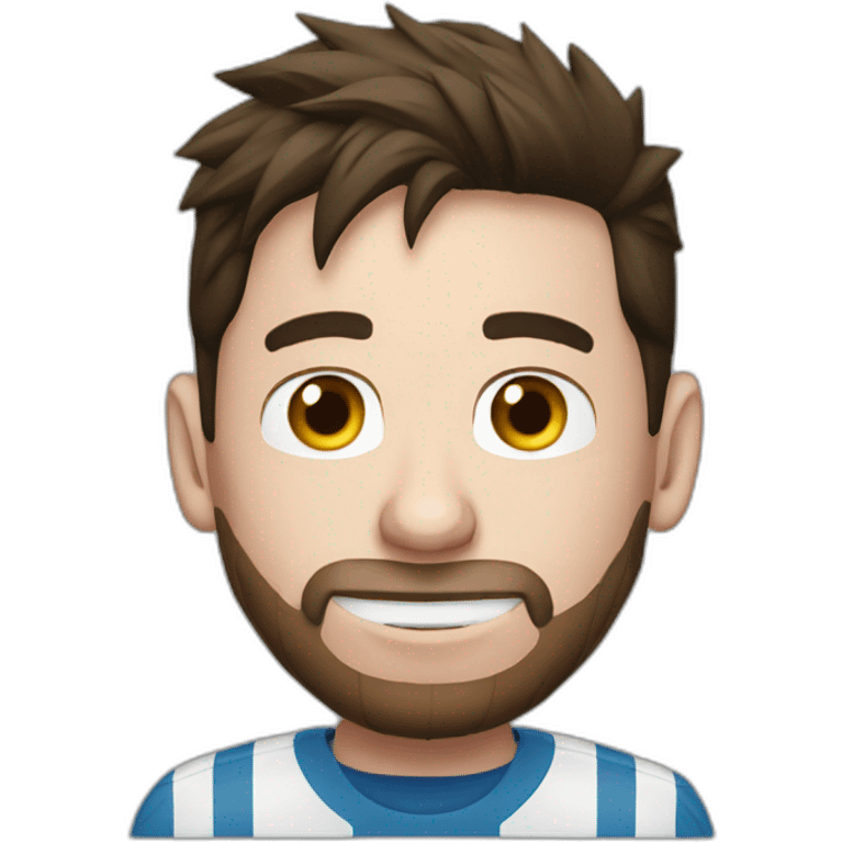 messi tomando gaseosa emoji