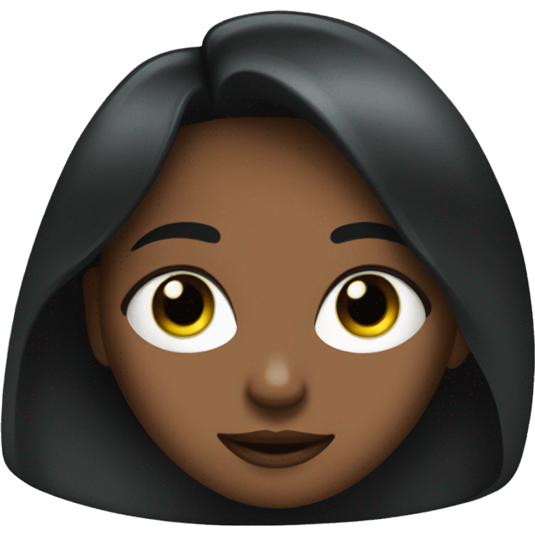 2 chicas abrazadas una negra con ojos azules y la otra con ojos verdes emoji