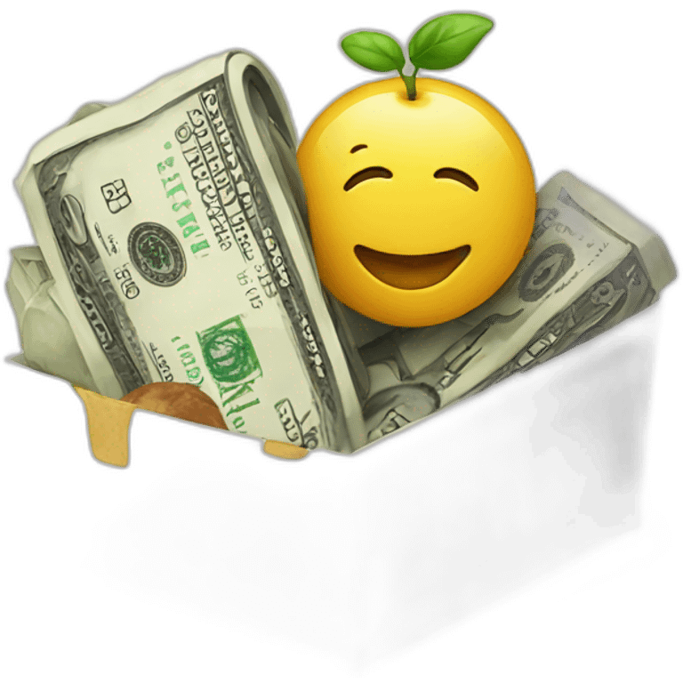 money and food emoji