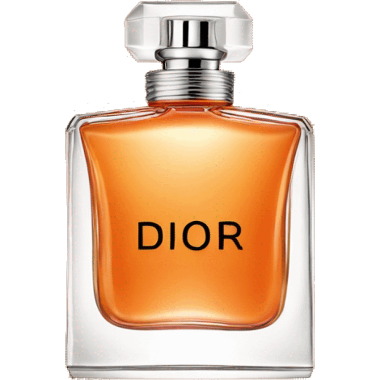 Orange Dior perfume bottle emoji