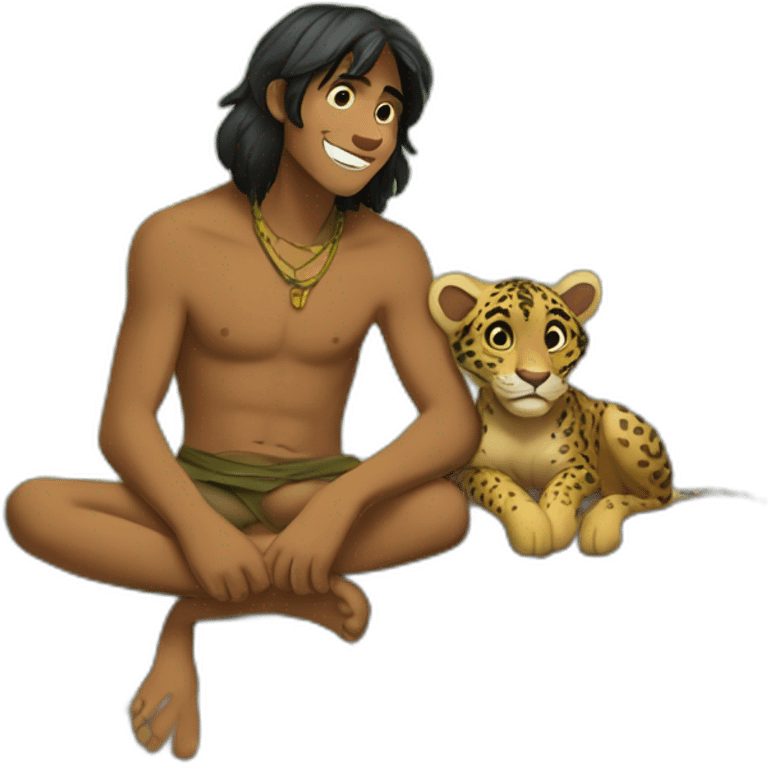 Mowgli livre de la jungle emoji