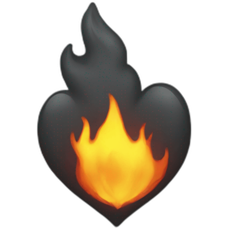 Coeur en feu emoji