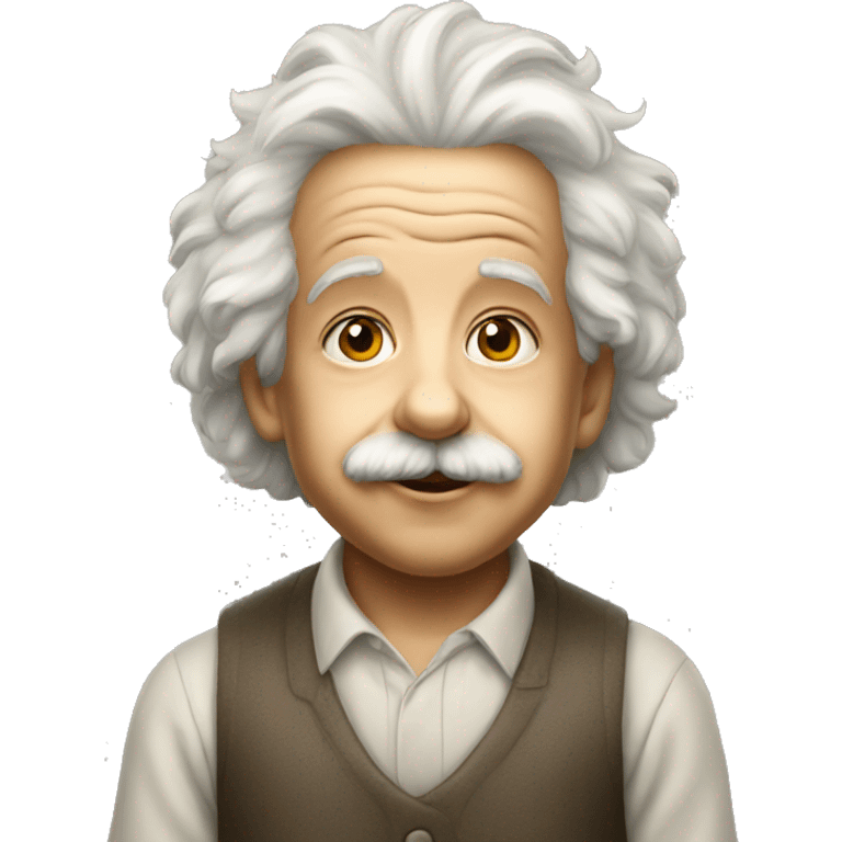 Einstein as kid emoji