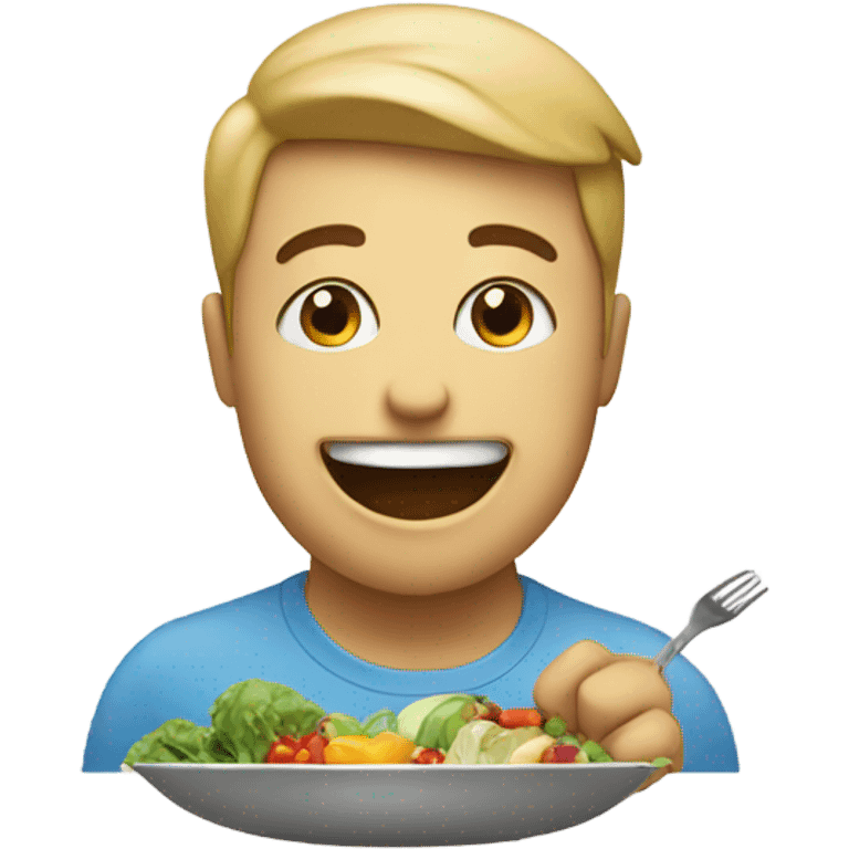 eating healthy emoji