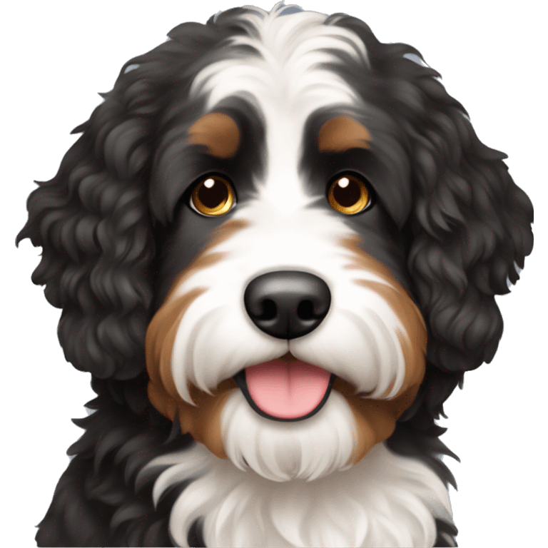 Bernedoodle emoji