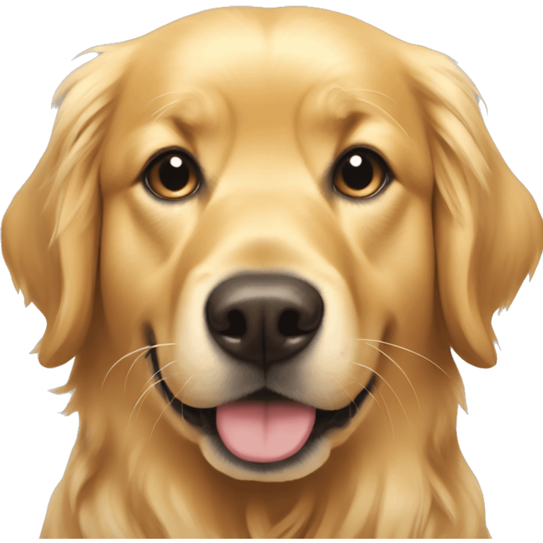 boujee golden retriever  emoji