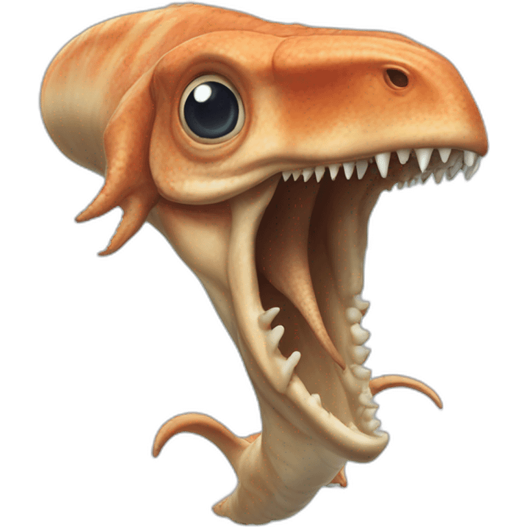 tyrannosaurus rex squid emoji