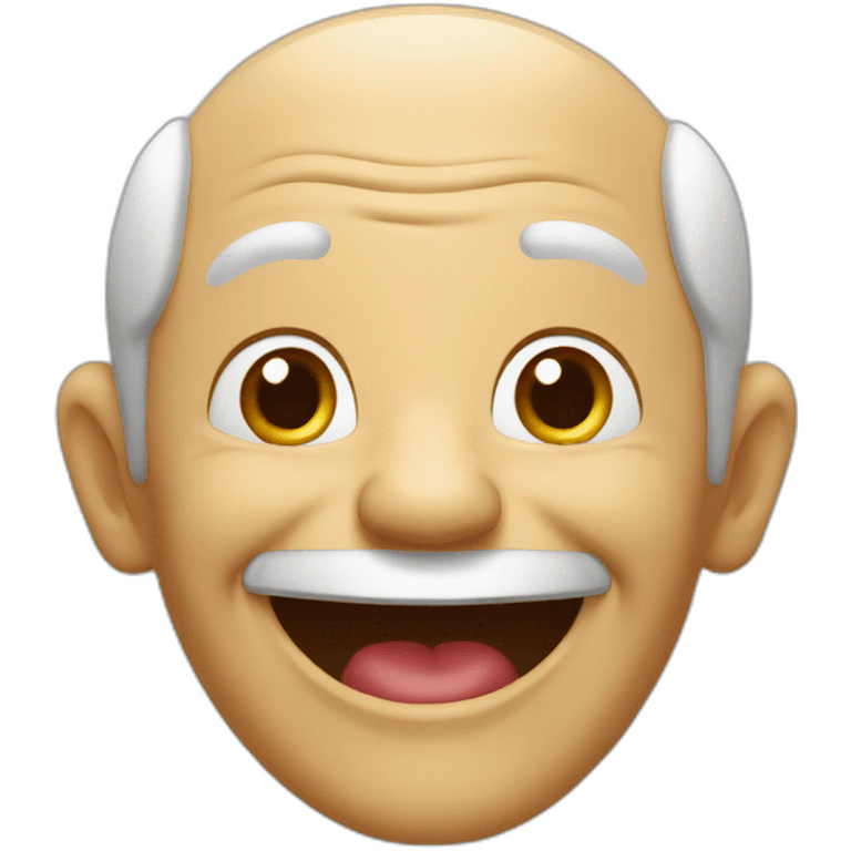 old man laughting emoji