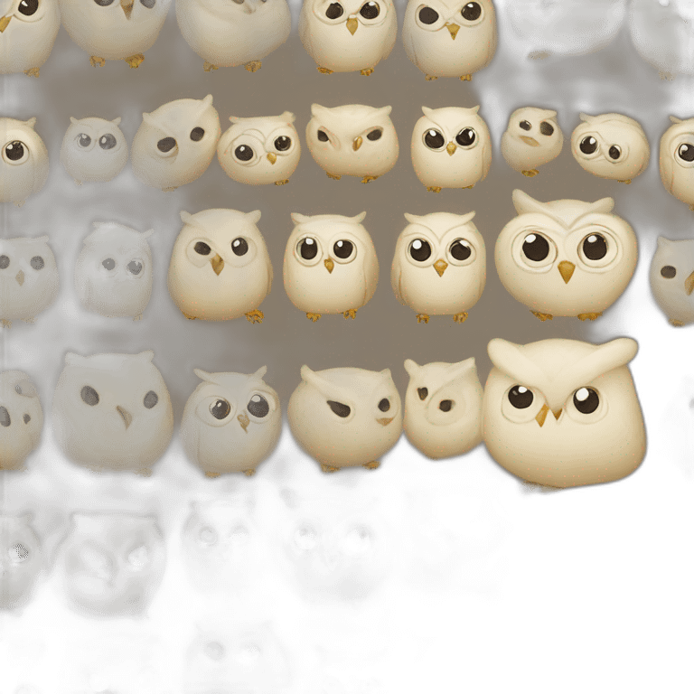 Ovo-owls emoji