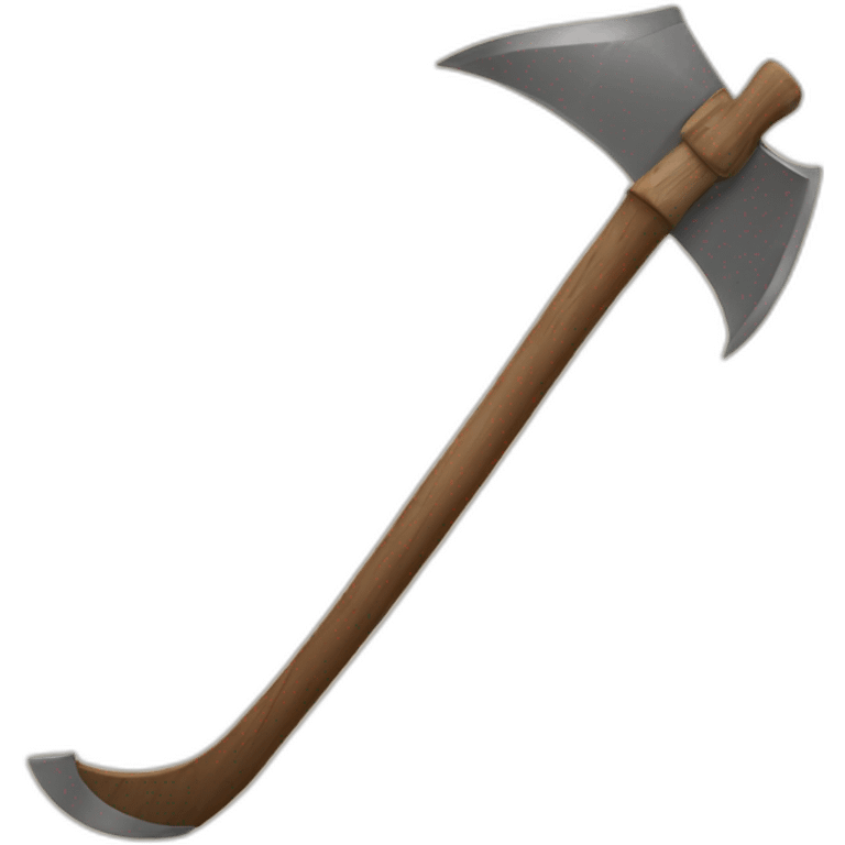 Petar Pan with axe emoji