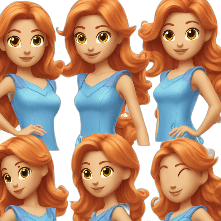 Winx club bloom emoji