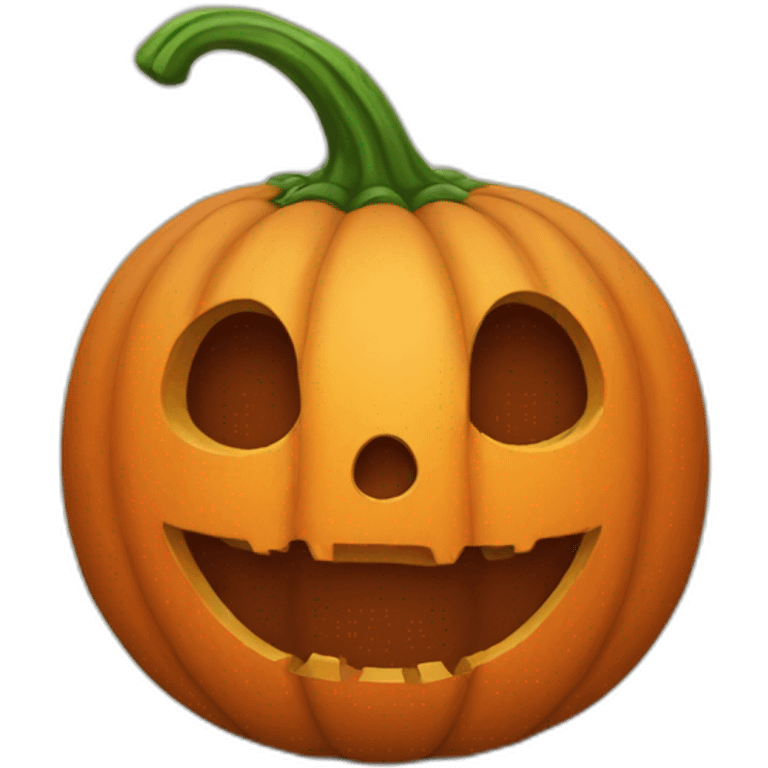 Jack o lantern emoji