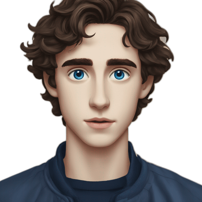 Thimothee  Chalamet Dune blue eyes emoji