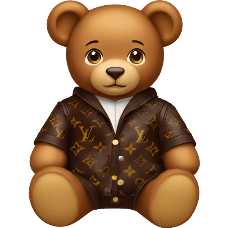 Louis Vuitton Teddy emoji