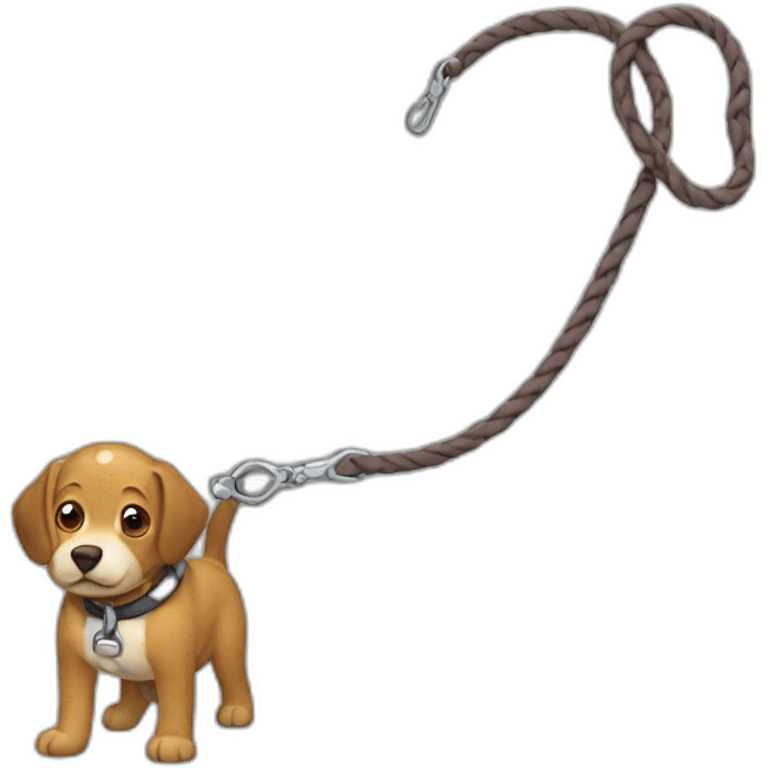 leash by itself emoji