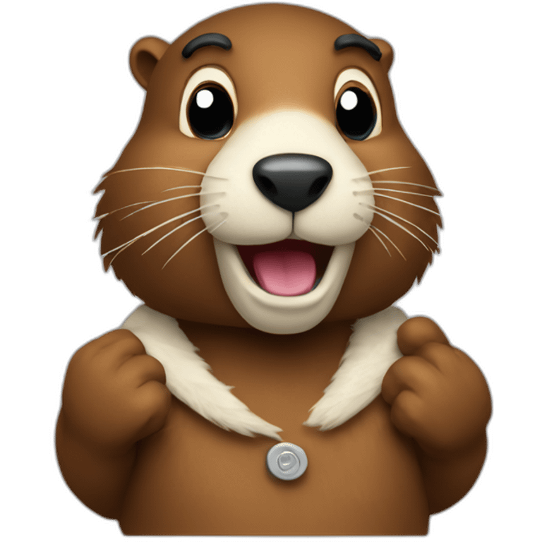 bucee the. beaver emoji