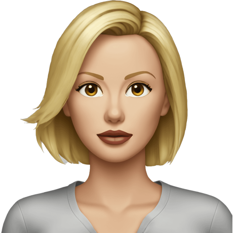 ultra realistic charlize theron wearing shirt emoji