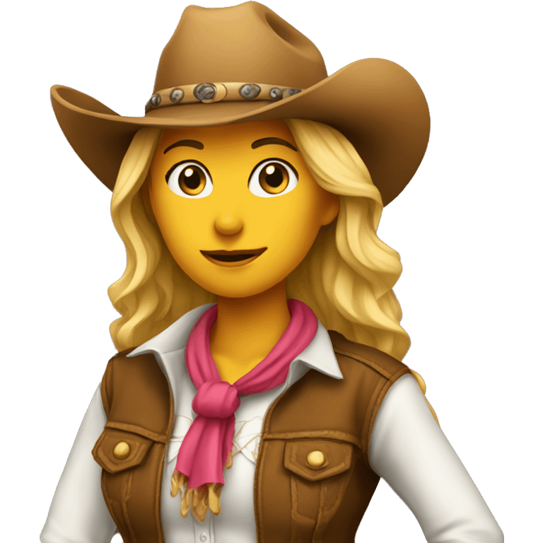 cowgirl  emoji