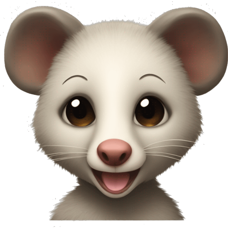 possum with a bear emoji