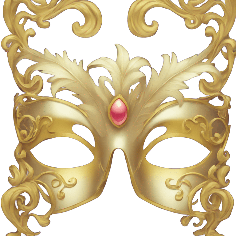 masquerade mask emoji