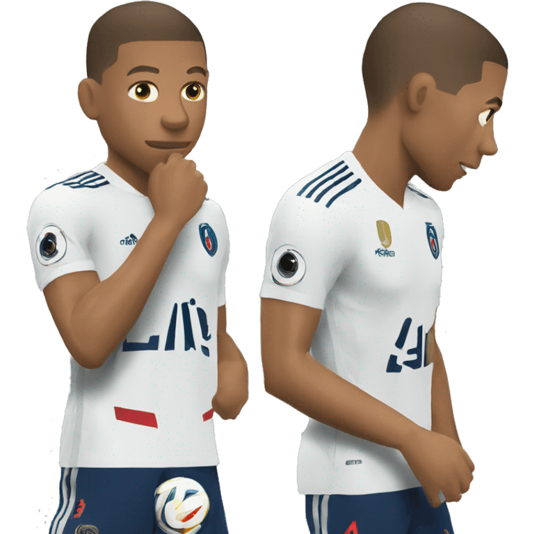 Mbappe qui souleve la ldc emoji