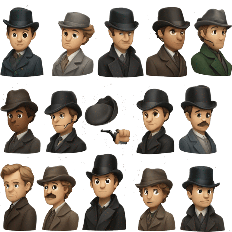 sherlock holmes emoji