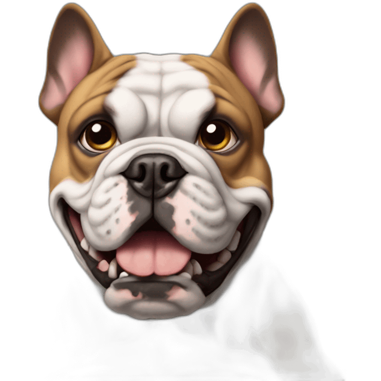 Bulldog batman emoji