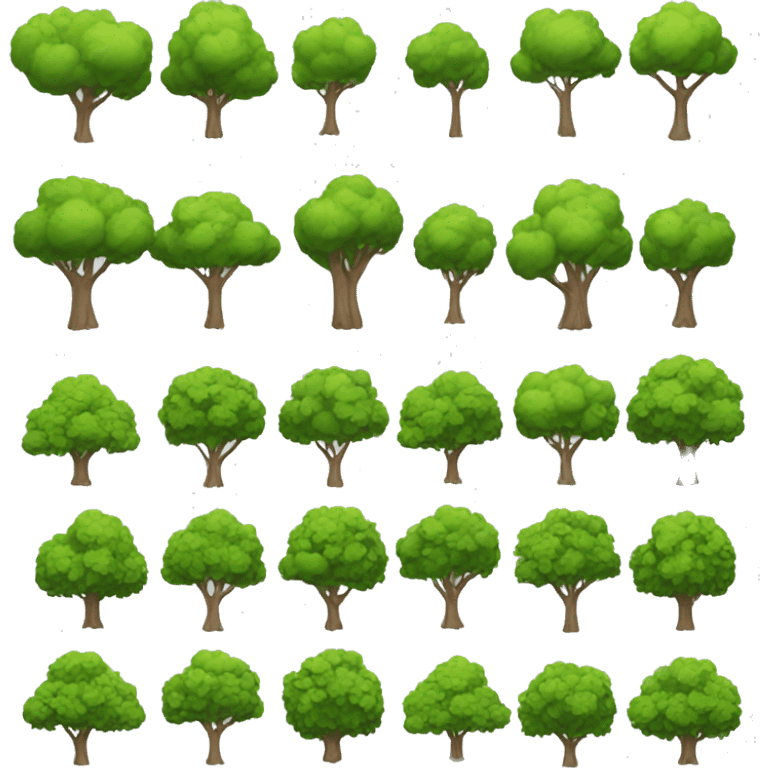 trees emoji