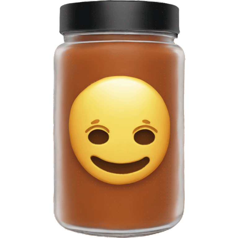 Pumpkin Spice candle jar  emoji