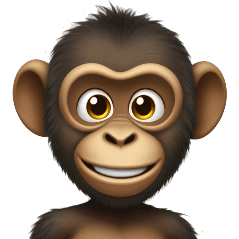 Cheeky monkey  emoji