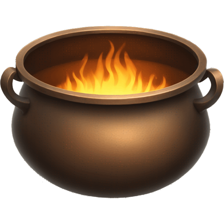 Bronze cauldron emoji