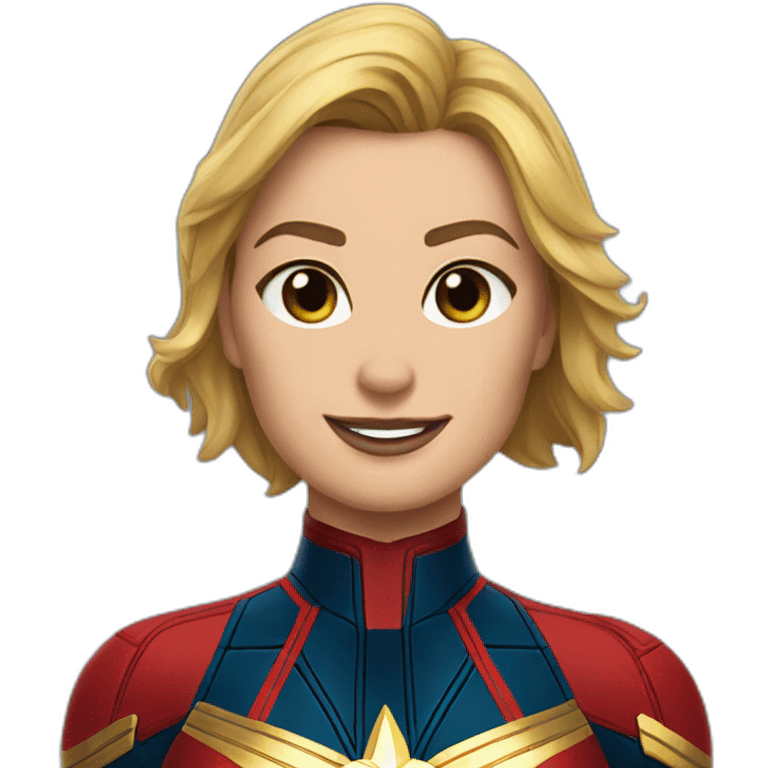 Captain Marvel emoji