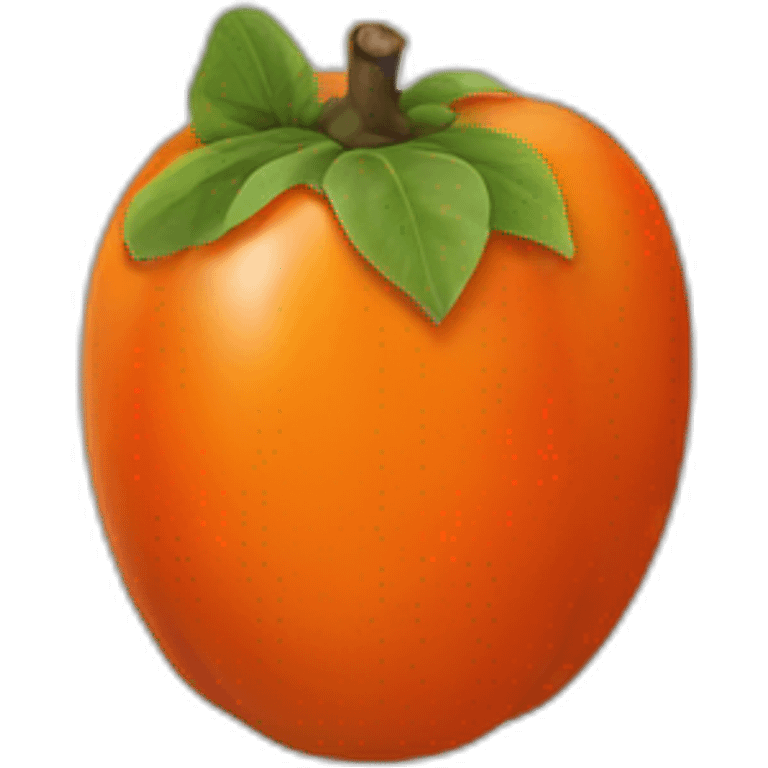 persimmon emoji