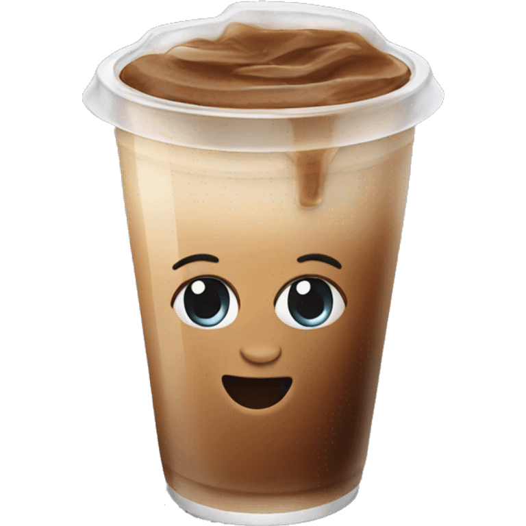 Ice coffee  emoji