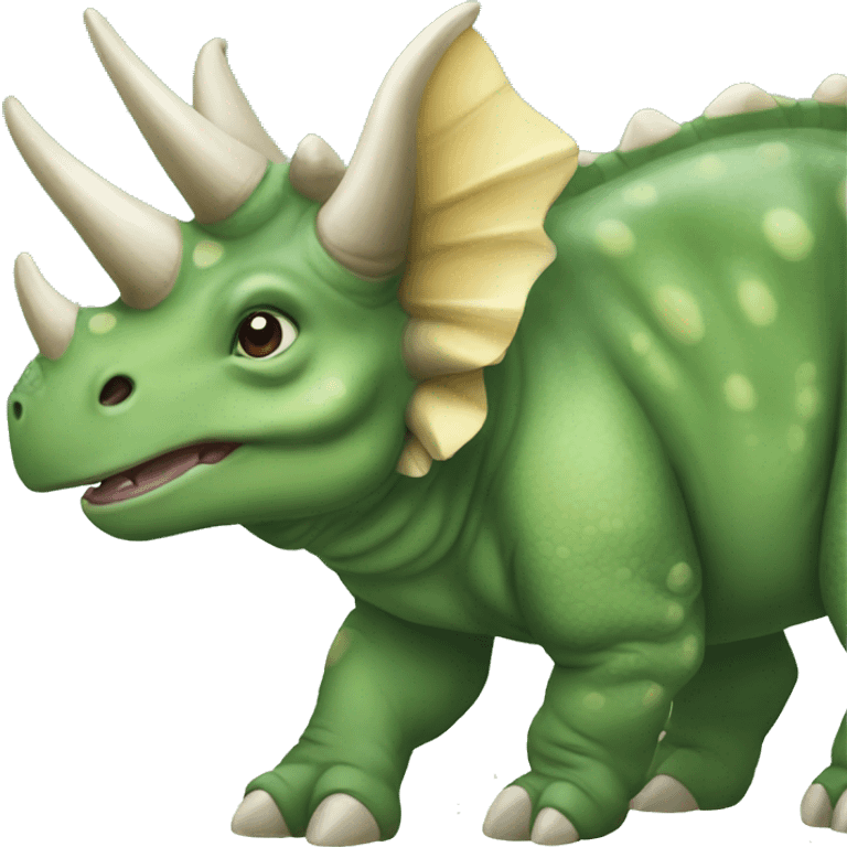 Triceratops emoji