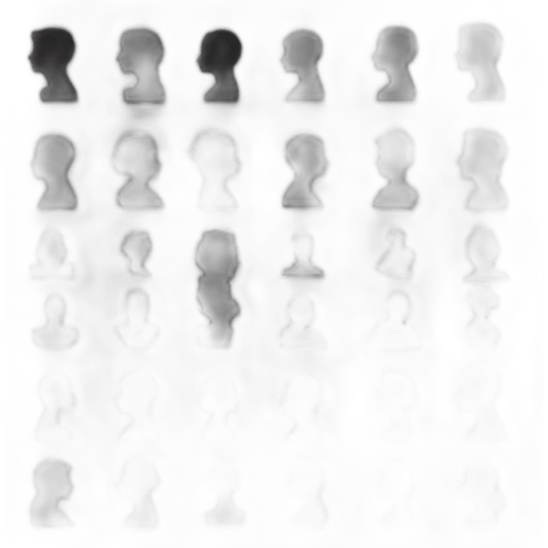 busts in silhouette emoji