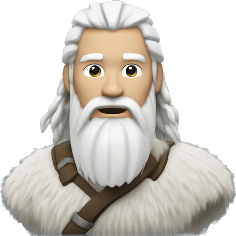 Mn Viking arctic white emoji