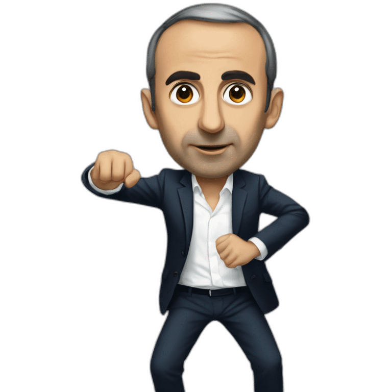 Zemmour fight macron emoji