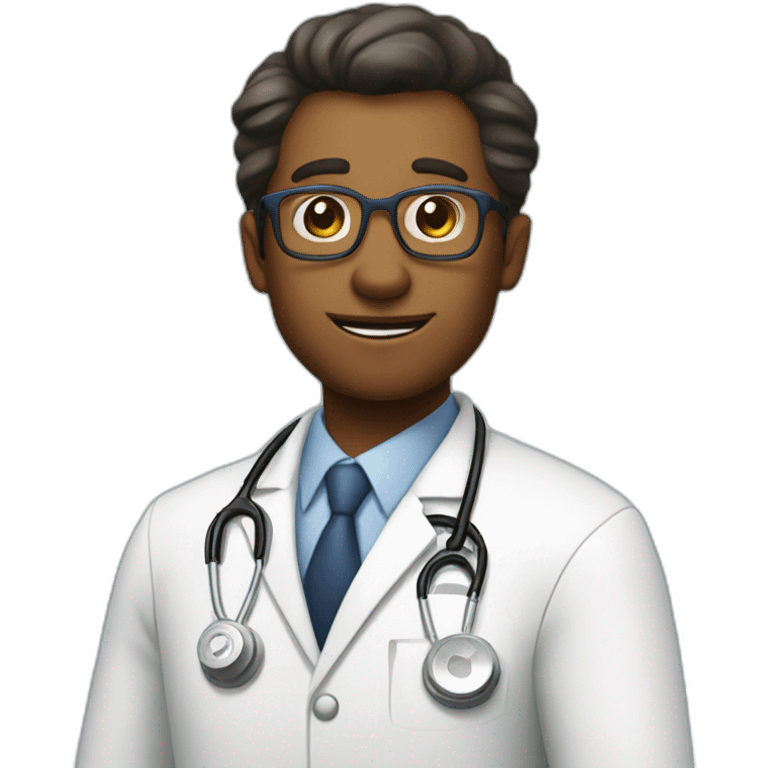 The doctor prescribed me a new medication. emoji