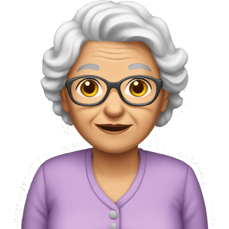 grandma emoji