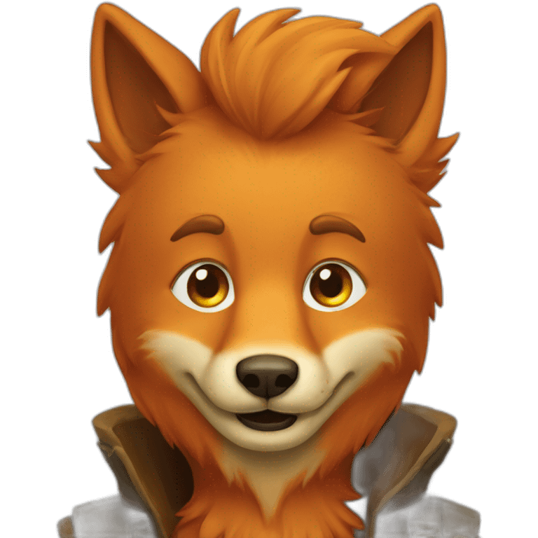 renard de feu emoji