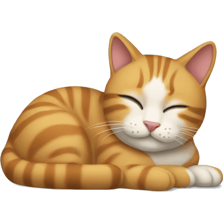 un gato dormilon emoji