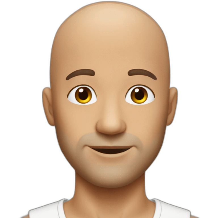 bald sexy man emoji